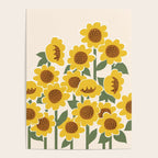 Sunny Flowers - 3 Poster Gallery Image 4