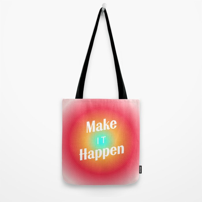 Make It Happen Gradient Tote Bag Gallery Image 2