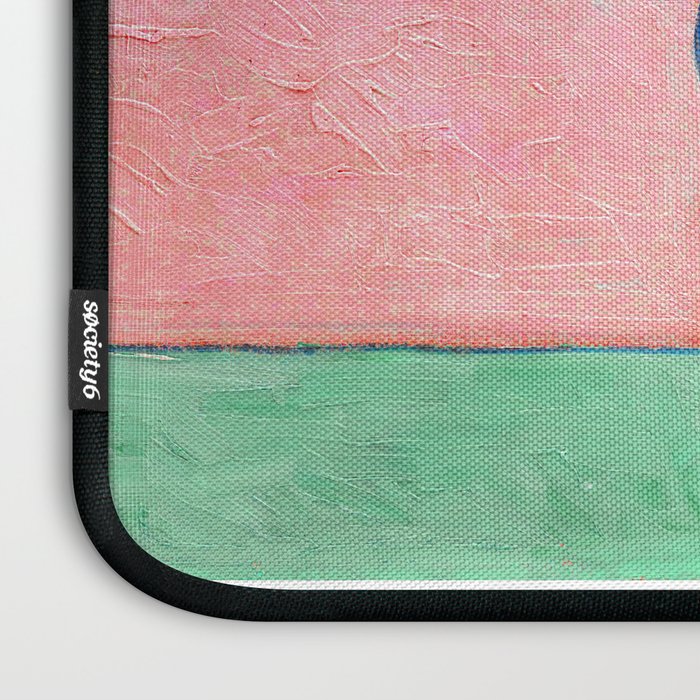 Van Gogh Irises Still Life With Pink Background Laptop Sleeve Gallery Image 3