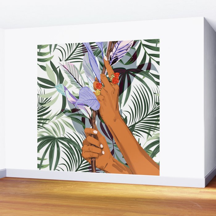 Merging: Nature & Humanity Wall Mural Gallery Image 2