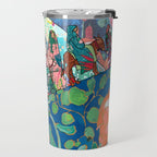 Floral Migrant Quilt Travel Mug Gallery Image 2