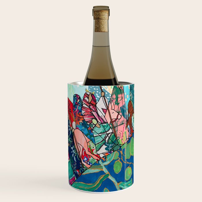 Floral Migrant Quilt Wine Chiller Gallery Image 1