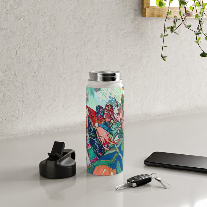 Floral Migrant Quilt Water Bottle Gallery Image 4