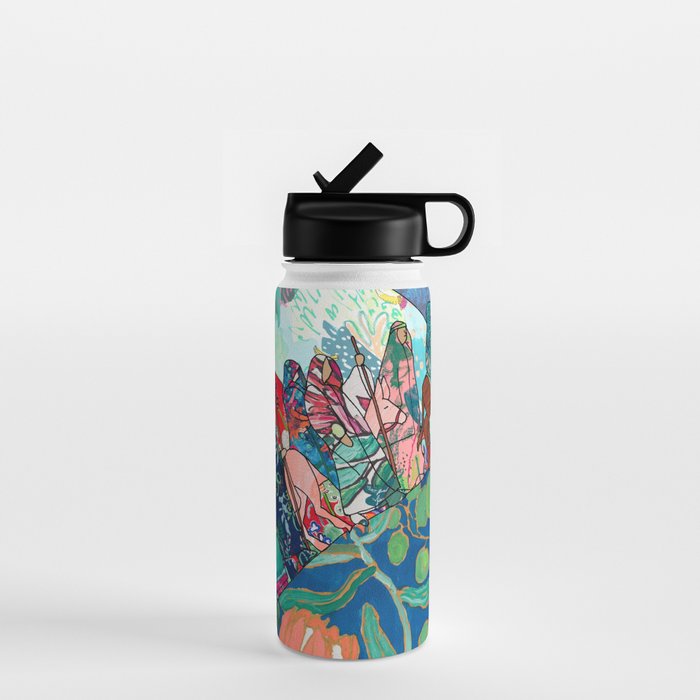 Floral Migrant Quilt Water Bottle Gallery Image 1