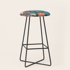 Floral Migrant Quilt Stool Gallery Image 1