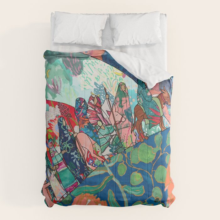 Floral Migrant Quilt Comforter Gallery Image 1
