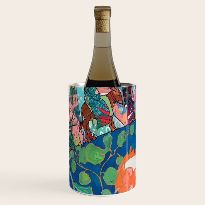 Floral Migrant Quilt Wine Chiller Gallery Image 3
