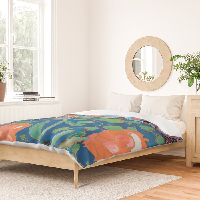 Floral Migrant Quilt Duvet Cover Gallery Image 2