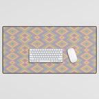 Boho Western Geometric Pattern III Desk Mat Gallery Image 1