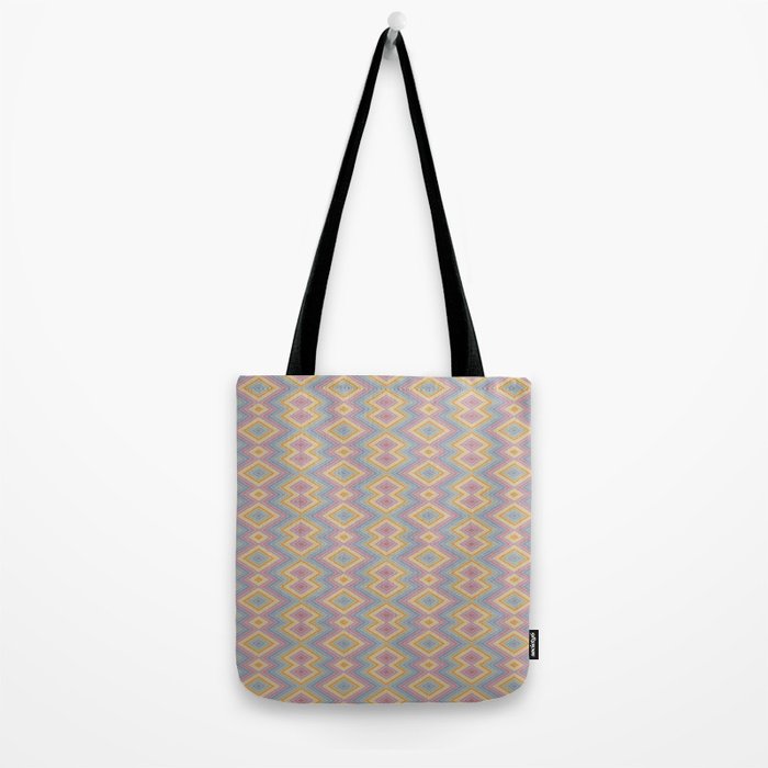 Boho Western Geometric Pattern III Tote Bag Gallery Image 2