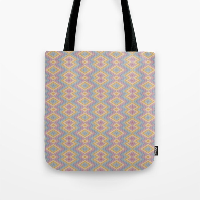 Boho Western Geometric Pattern III Tote Bag Gallery Image 1