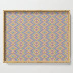 Boho Western Geometric Pattern III Serving Tray Gallery Image 1