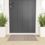 Boho Western Geometric Pattern III Welcome Mat Gallery Image 3