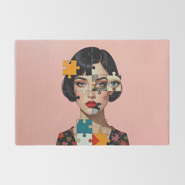 Puzzle Girl Lulu Rug Gallery Image 2