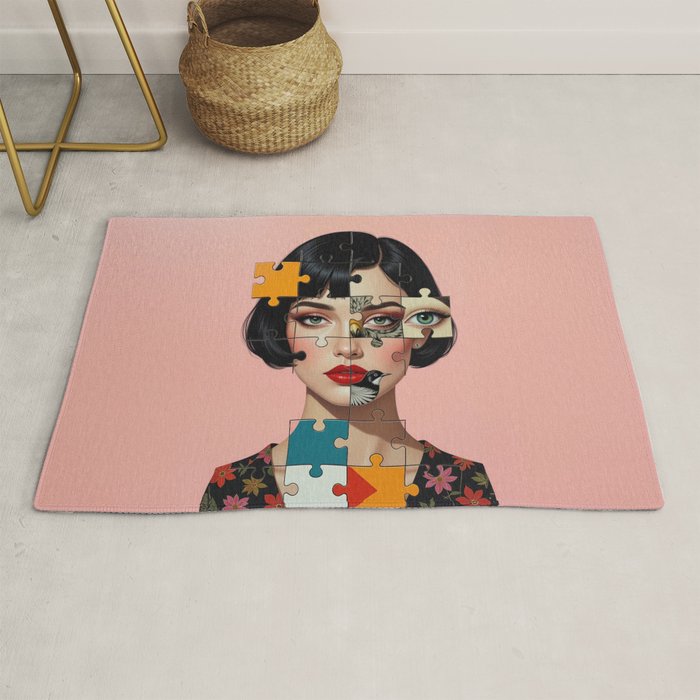Puzzle Girl Lulu Rug Gallery Image 1