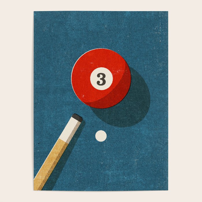BILLIARDS / Ball 3 Poster Gallery Image 4