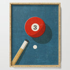 BILLIARDS / Ball 3 Serving Tray Gallery Image 1