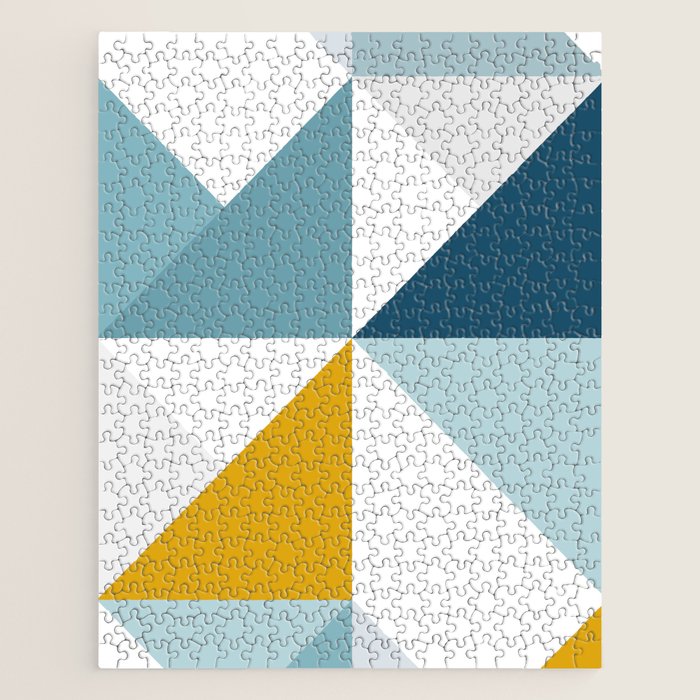 Modern Geometric 18/3 Jigsaw Puzzle Gallery Image 1