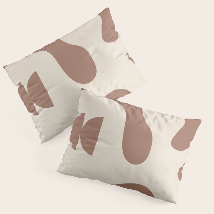 Mocha Movement 2 Pillow Sham Gallery Image 1