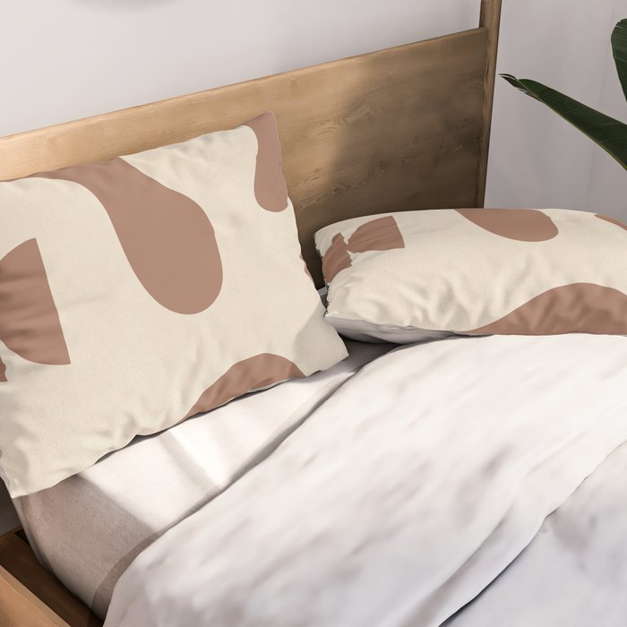 Mocha Movement 2 Pillow Sham Gallery Image 2