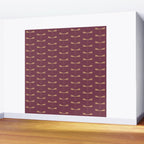 Dragonfly Pattern XIII Mauve Wall Mural Gallery Image 2