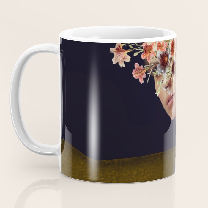 Floral Portrait 38 Coffee Mug Gallery Image 3