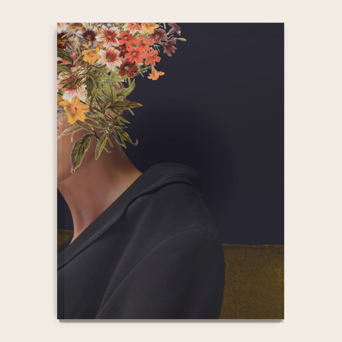 Floral Portrait 38 Notebook Gallery Image 4