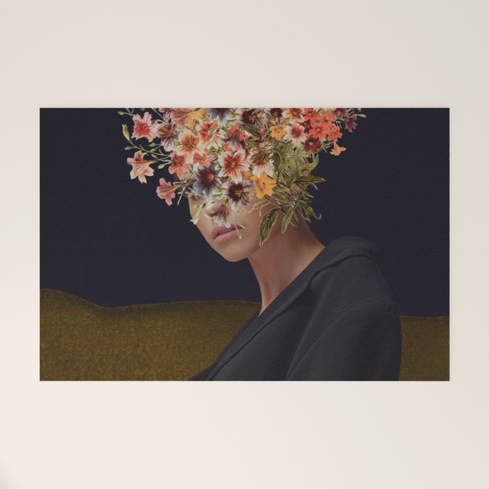 Floral Portrait 38 Welcome Mat Gallery Image 1
