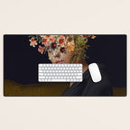 Floral Portrait 38 Desk Mat Gallery Image 1
