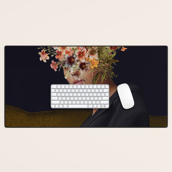 Floral Portrait 38 Desk Mat Gallery Image 1