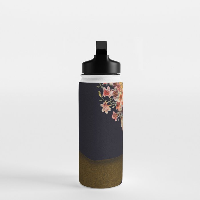 Floral Portrait 38 Water Bottle Gallery Image 3