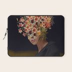 Floral Portrait 38 Laptop Sleeve Gallery Image 1