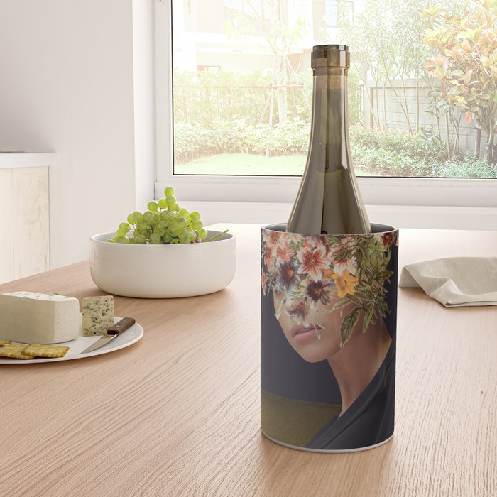 Floral Portrait 38 Wine Chiller Gallery Image 4