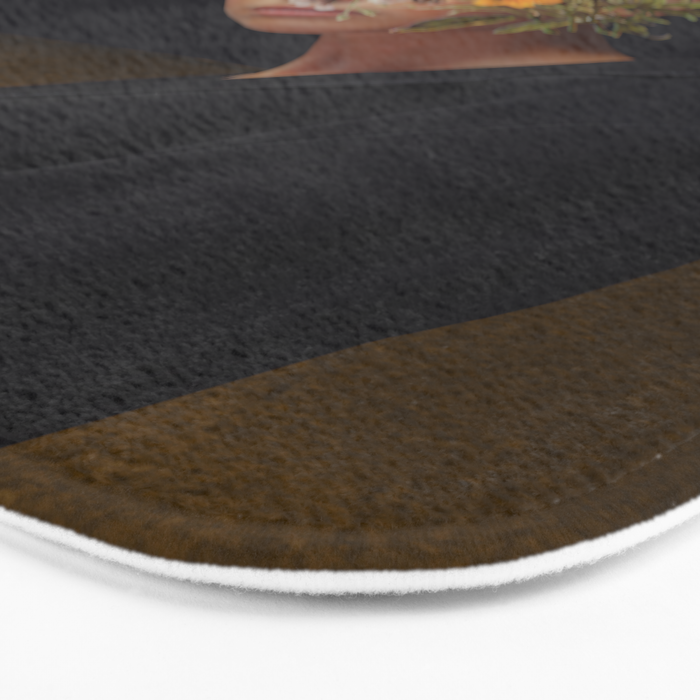 Floral Portrait 38 Bath Mat Gallery Image 3