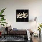 I Like to Spend All My Money on Band Merch Wood Wall Art Gallery Image 2