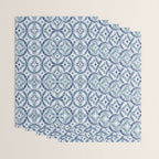 Boho Indigo Damask B Wrapping Paper Gallery Image 3