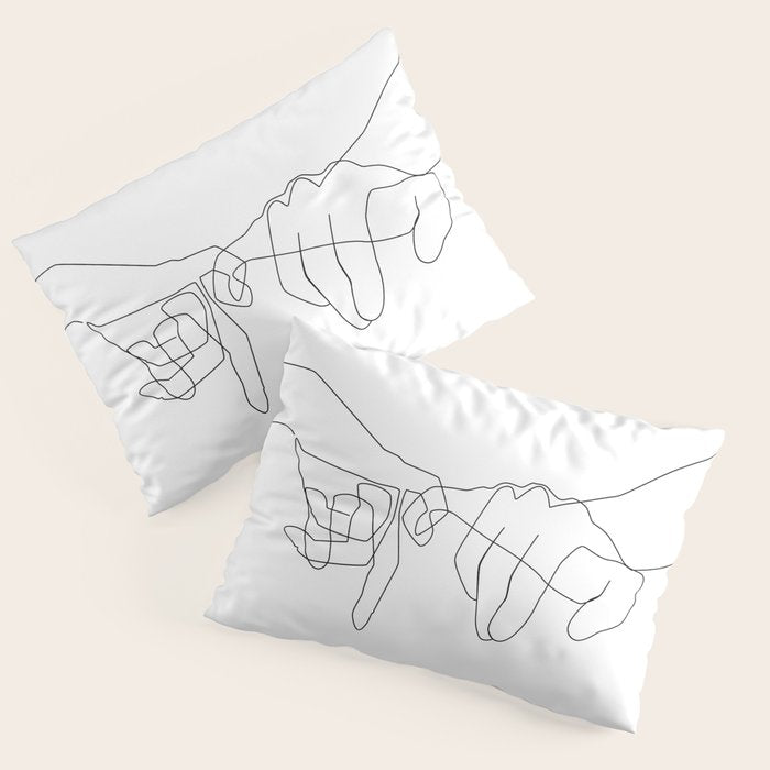 Pinky Swear Pillow Sham Gallery Image 1