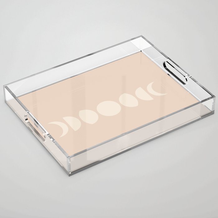 Minimal Moon Phases X Acrylic Tray Gallery Image 1