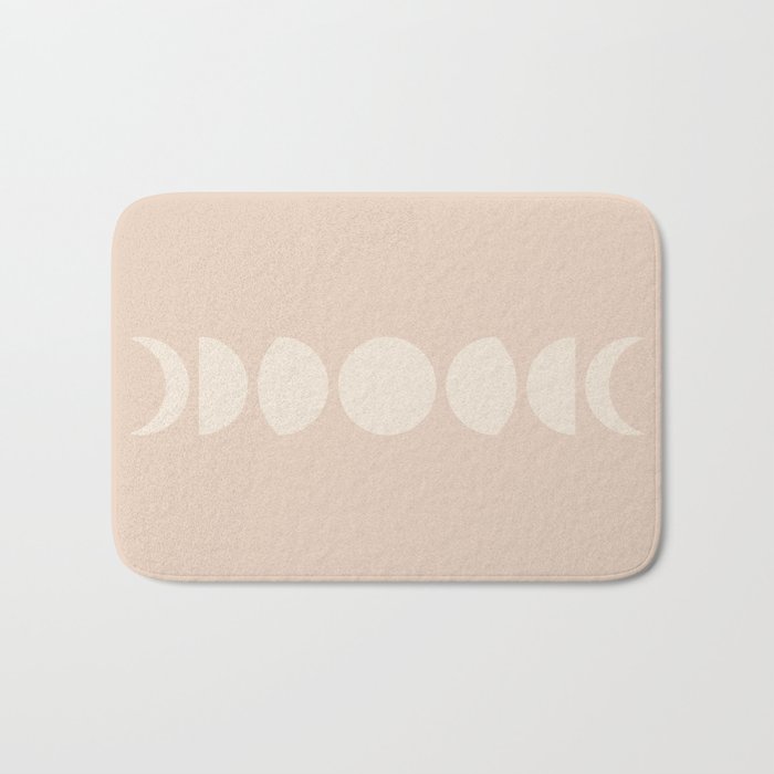 Minimal Moon Phases X Bath Mat Gallery Image 1