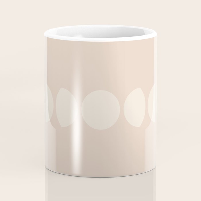 Minimal Moon Phases X Coffee Mug Gallery Image 4