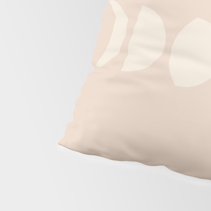 Minimal Moon Phases X Pillow Sham Gallery Image 4