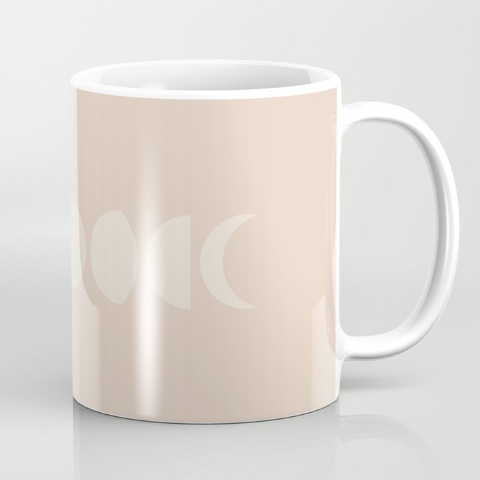 Minimal Moon Phases X Coffee Mug Gallery Image 1