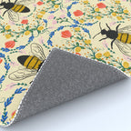 Bee Garden - Cream Rug Gallery Image 4