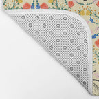 Bee Garden - Cream Bath Mat Gallery Image 2