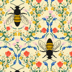 Bee Garden - Cream Coffee Mug Gallery Image 2