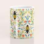 Bee Garden - Cream Coffee Mug Gallery Image 4