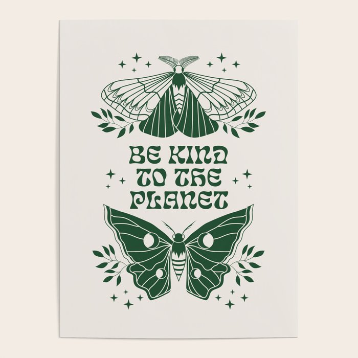 Be Kind to the Planet Poster Gallery Image 4