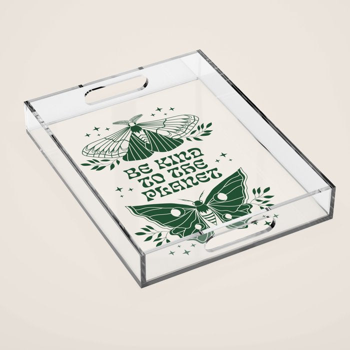 Be Kind to the Planet Acrylic Tray Gallery Image 1
