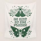 Be Kind to the Planet Wall Tapestry Gallery Image 4