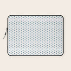 Small Blue heart pattern Laptop Sleeve Gallery Image 1